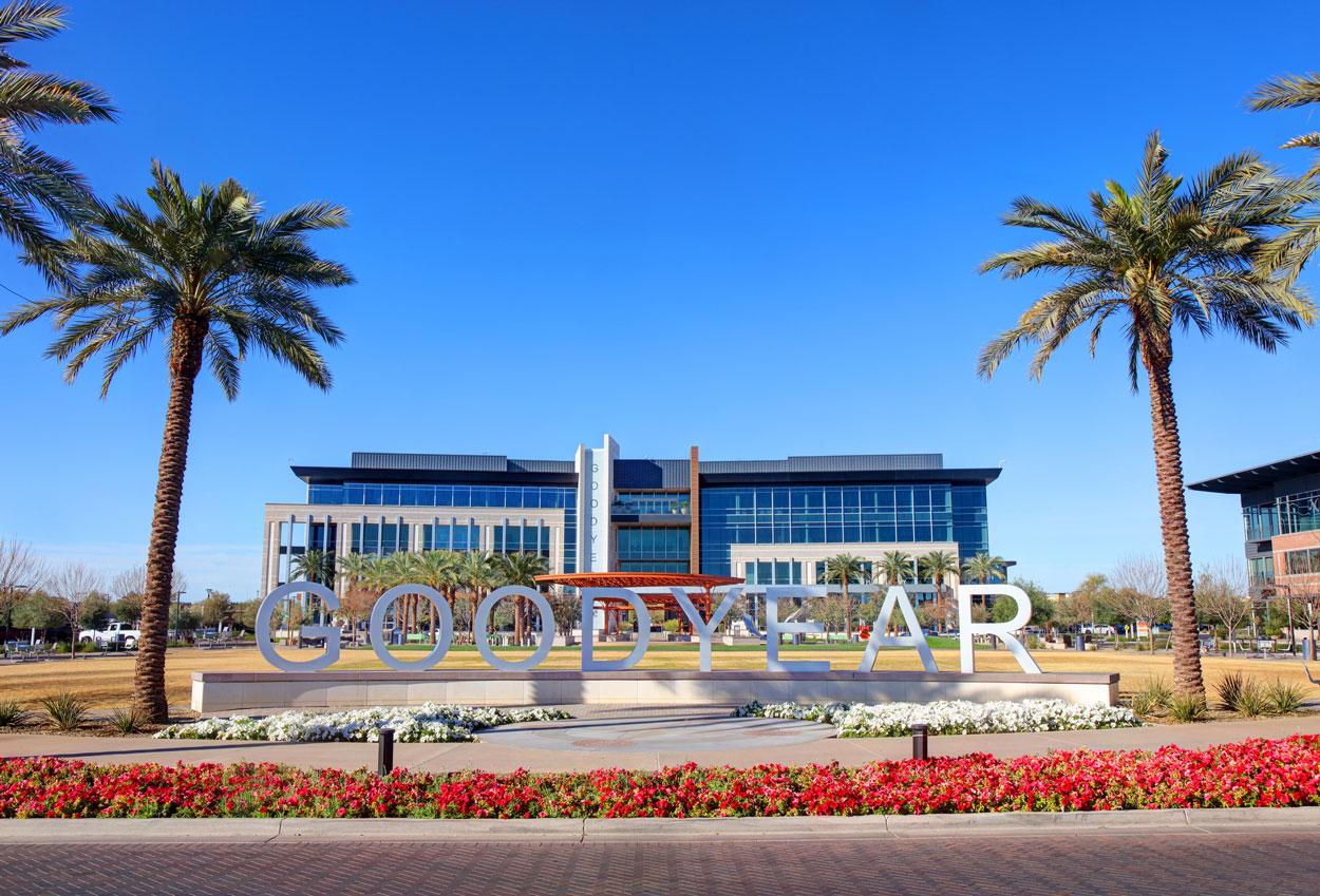City of Goodyear sign